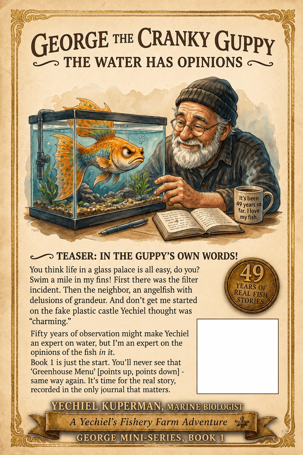 The Water Has Opinions — Back Cover