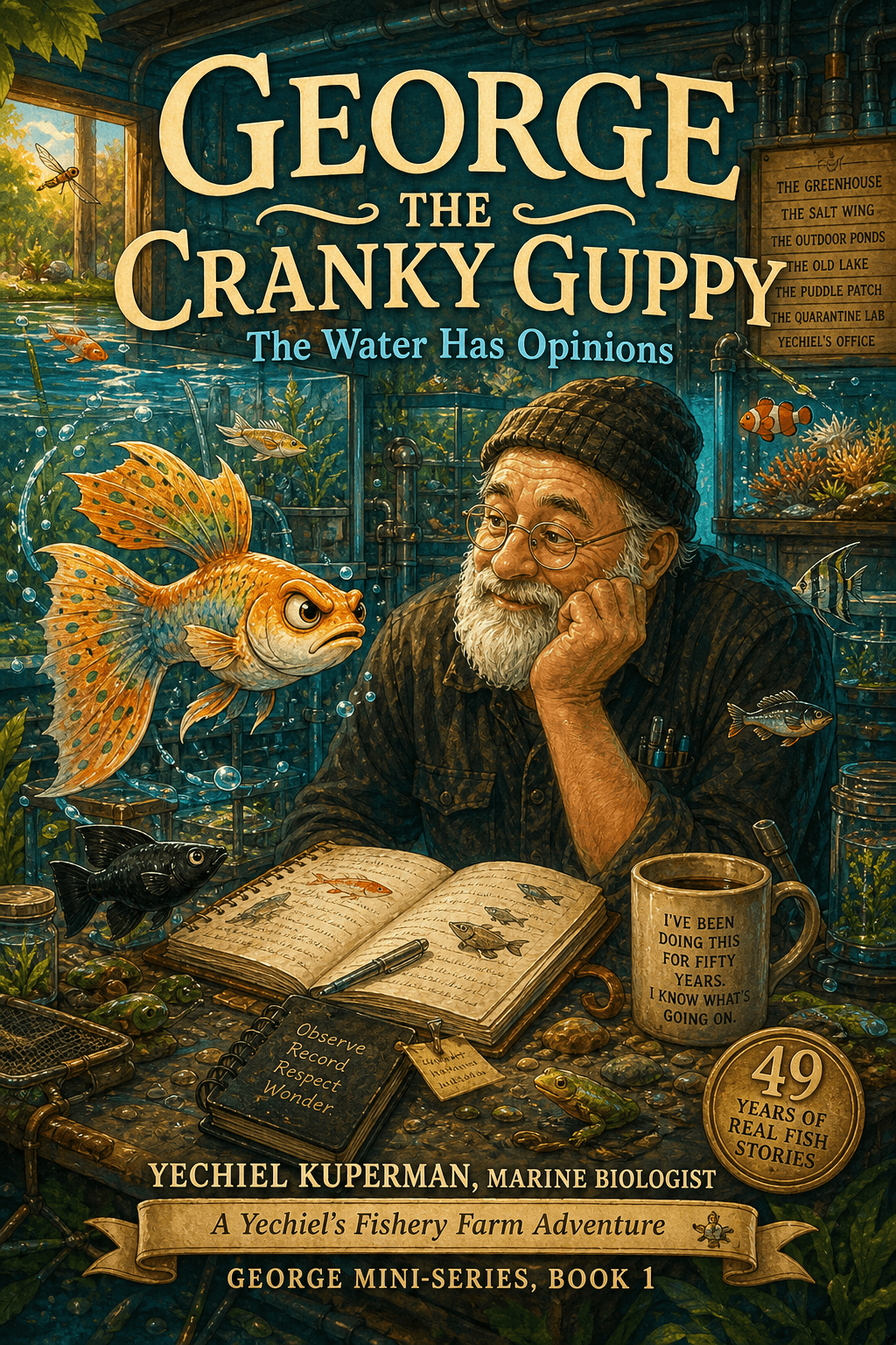 George the Cranky Guppy — Book 1 front cover