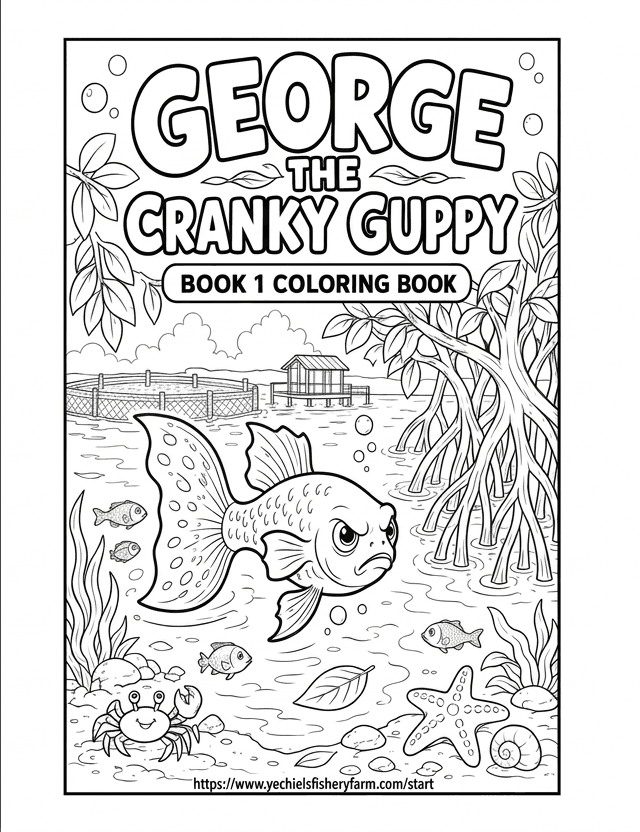 Front cover of the Book 1 Coloring Book